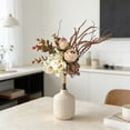 thumbnail image 4 of Ramo de seda artificial para decorar la mesa del comedor o la sala de estar – Adornos de flores artificiales para el hogar, bodas y fiestas – Centro de mesa, 4 of 6