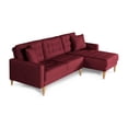 thumbnail image 3 of Sala Modular Reversible De Lino Rojo Modelo Donato, 3 of 11
