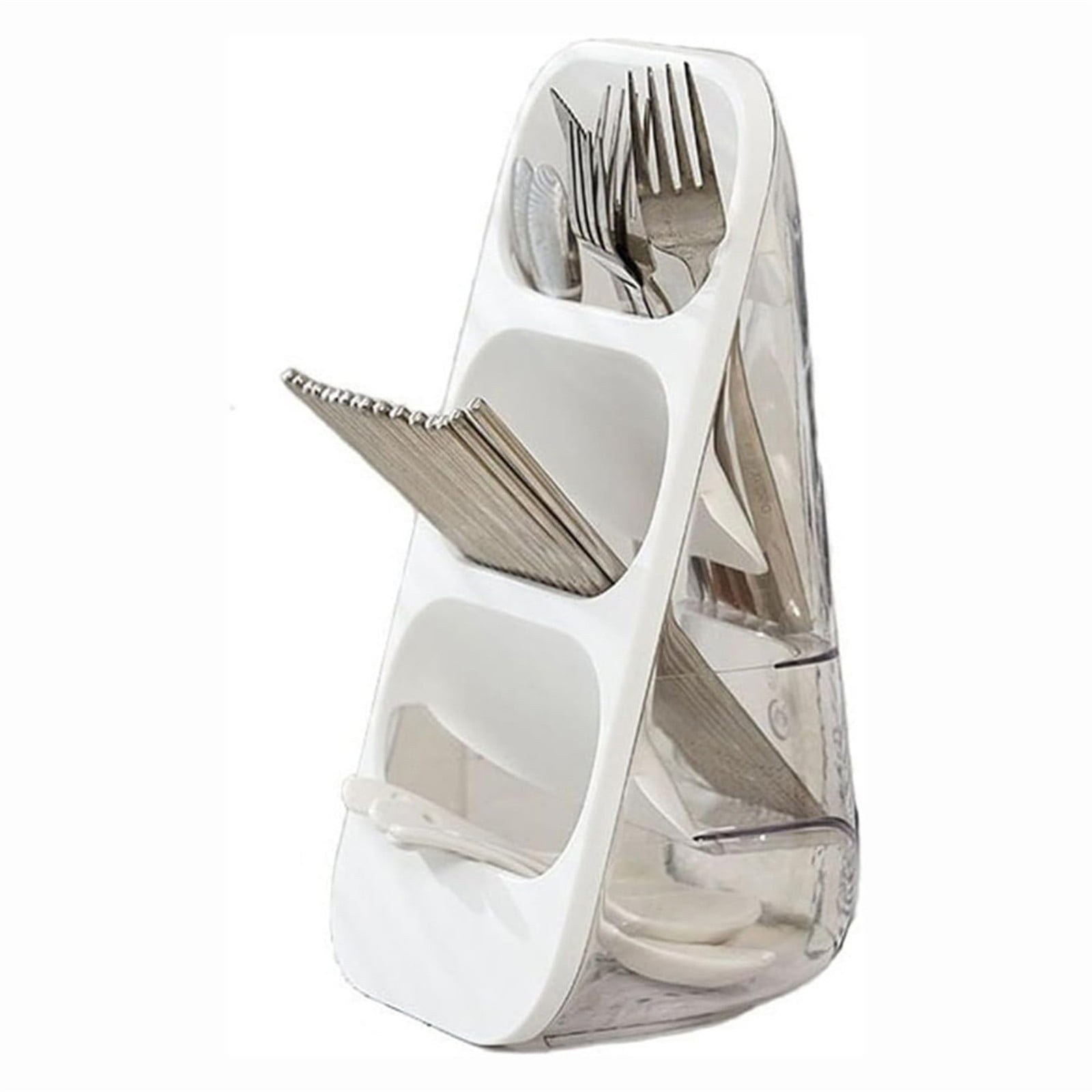 Cutlery Holder Stand 3 Format Vertical Utensil Holders Kitchen Utensil Organizer For Countertop Cutlery Drainer Caddy Spoon Chopsticks Fork Holder Kitchen Utensil Holder,Storage Rack
