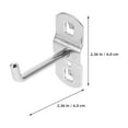 thumbnail image 2 of RENACLIPY 12Ud Para Colgar Herramientas En Paneles De Pared Para Uso En Hogar U Taller, 2 of 8