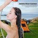 thumbnail image 3 of Outdoor Portable Camping Shower Kit with 2.5-3.5L/min Water Discharge 2m Hose USB Charging 30-60min Battery Life Zipper Bag Camp Shower, 3 of 5