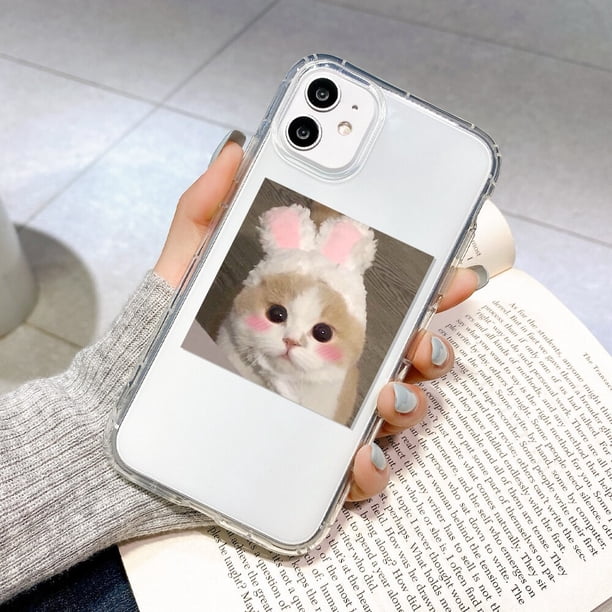 Funda de gato para Iphone 13 Pro Max, Funda Iphone 11 12 14 Pro Max XR 7 8 SE 2020 X Xs 6 6s Plus 13 Mini 14 Pro, Funda a prueba de golpes Tan Jianjun unisex
