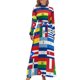 thumbnail image 2 of Banderas de América Latina Vestido largo vestido vestidos vestido sexy para mujer, 2 of 5