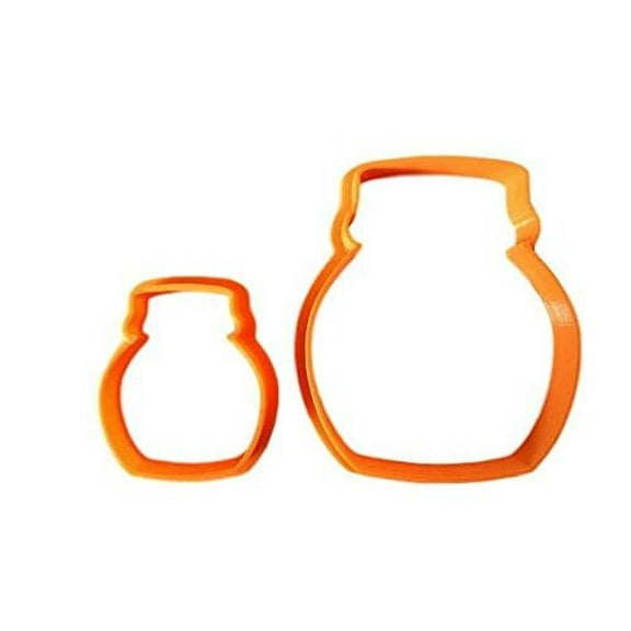 Jar Cookie Cutter (3 Inch)- Fast Shipping - Sharp Edges - Exceptional Quality