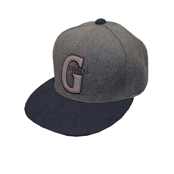 Traditional Craft Ltd Men's Grey and Navy Guinness Two-Tone Baseball Cap