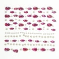 thumbnail image 3 of Unique Bargains 1 Pc Irregular Face Rhinestone Stickers for Concert Pink, 3 of 5