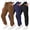Coffee-Navy-Black, variant on MOSHU 3 Pack Sweatpants for Womens Athletic Joggers with Pockets Elastic Waist Womens Sweatpants Baggy Comfy Lounge pants