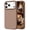 Brown, variant on Smooth Liquid Silicone Case for iPhone 16 Pro Max 6.9", Shockproof Protective Phone Cover,Brown