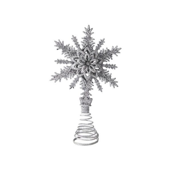 Decoraciones Del Árbol de Navidad Luz de Estrellas Radiación Del Corazón Estrella Estéreo Ornamento Brillante Superior Del Árbol de Navidad Luzes Del Árbol de Navidad