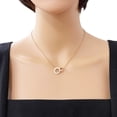 thumbnail image 2 of Pre-Owned Cartier Love Circle Necklace, 18k Gold Diamond, Women's, CARTIER, 2 of 7