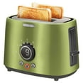 thumbnail image 4 of Sencor STS-6050GG 2-Slice Premium Metallic Toaster with Digital Button and Toaster Rack (Light Green), 4 of 4
