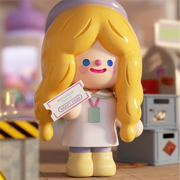Happy Factory Series Collectible Fashion Toy Dolls Desktop Ornament Blind Assured Durability Fine Craftsmanship