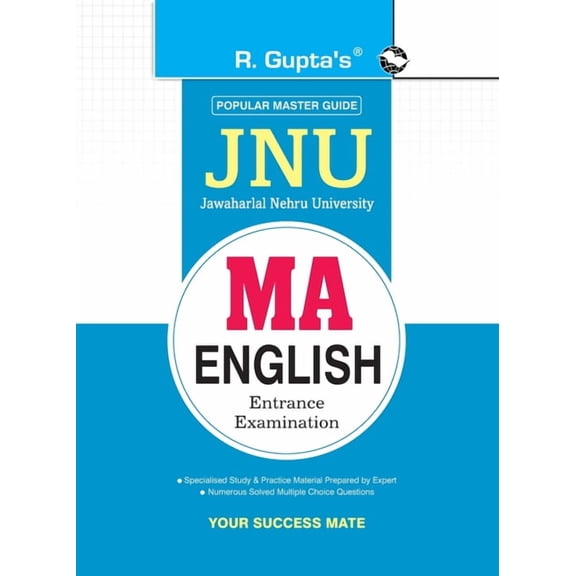 Jawaharlal Nehru University (JNU) MA English Entrance Exam Guide, (Paperback)