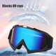 thumbnail image 5 of Gafas de esquí antiviento con lente panorámica y antiniebla - protección UV, compatibles con casco, resistentes a arañazos para hombres y mujeres, 5 of 6