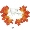 thumbnail image 1 of Halloween Clearance! 3meter 20LED Lighted Fall Autumn Maple Leaves Garland Thanksgiving Decor  Halloween Decorations for Home, 1 of 4