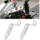 thumbnail image 1 of Soportes de Montaje CHAO para foco de motocicleta plateado, 1 of 5