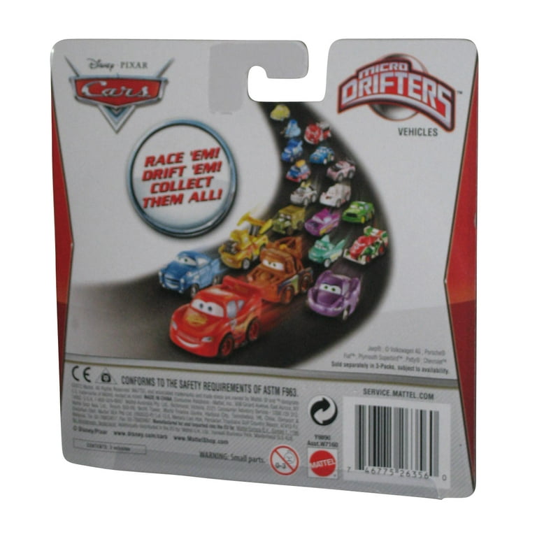 Disney Cars Micro Drifters Red, Guido & Luigi Mini Cars - Walmart.com