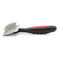 thumbnail image 5 of Jeffers Pet Non Slip Slicker Grooming Brush – Soft Flexible Pins, Red & Black Handle. Detangling Grooming Tool for Dogs & Cats w/ Short, Long, Thick & Curly Coats, Easy Storage, Travel Size - Medium, 5 of 7