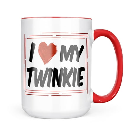 

Neonblond I Love my Twinkie Mug gift for Coffee Tea lovers