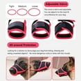 thumbnail image 3 of VONKY Adjustable Dog Muzzle Nylon Soft Muzzle Anti-Biting Barking Secure Mesh Breathable Pets Mouth Cover for Small Medium Large Dogs No.4, 3 of 6
