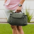 thumbnail image 5 of BUILT Oxford All Day Adult Reusable Lunch Bag Sage Green, 5 of 9