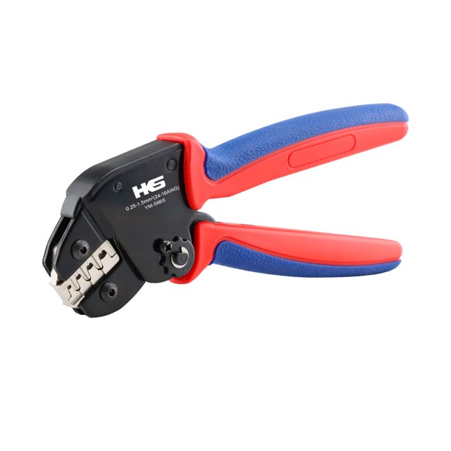 Palanca de trinquete HKS YM-58BS 24-16 AWG para prensar