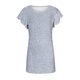 thumbnail image 4 of Mujer suelta casual manga corta cuello redondo estampado casual blusa camiseta túnica tops Fridja  ghk5561, 4 of 5
