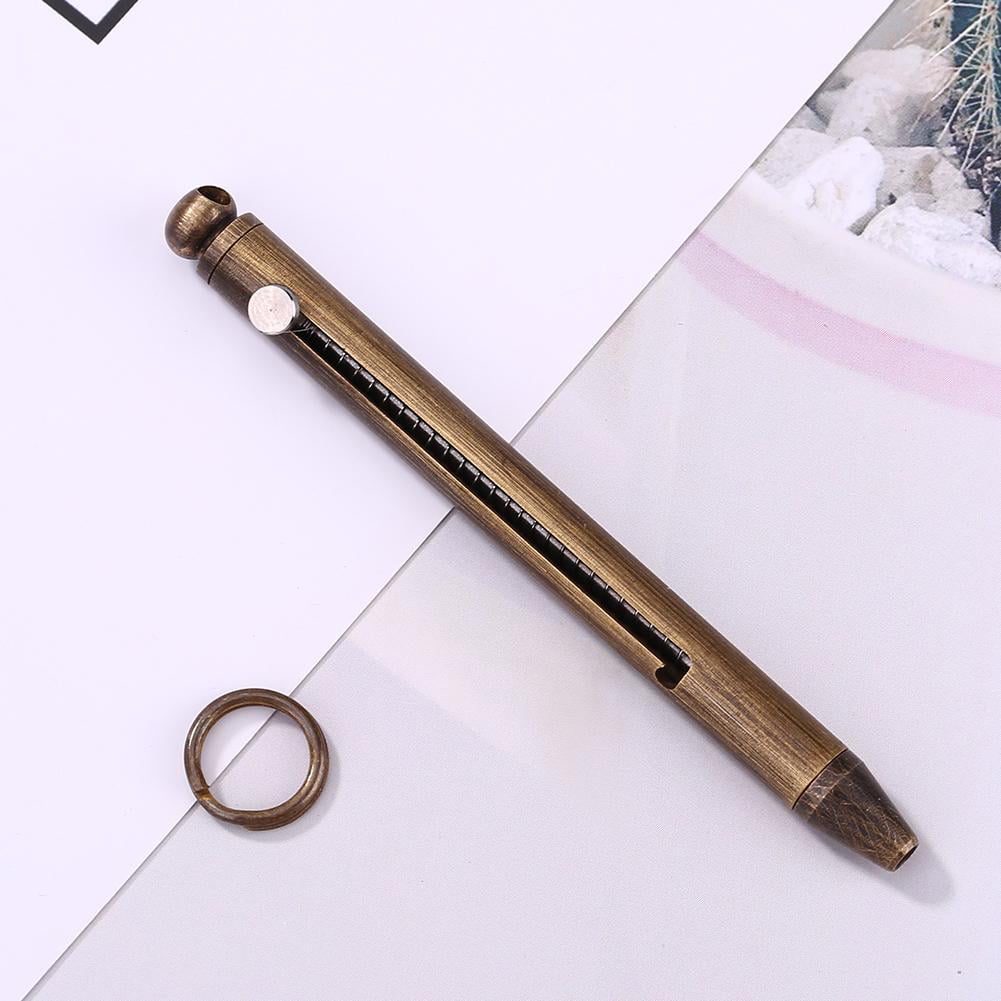 Portable Push-Pull Spring Toothpick Holder Titanium Alloy Outdoor Toothpick P⑤ 