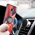 thumbnail image 2 of Labanema Samsung Galaxy S9 Plus Case with 360 Degree Rotating Ring Stand, Support Magnetic Car Mount, Protective Cover for Samsung Galaxy S9 Plus (Rose Red), 2 of 7