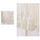 thumbnail image 3 of Xiao Hua Cortina de encaje con bordado floral, translúcida, ideal para dormitorio y cocina, beige, 1 pieza, 135 x 61 cm, 3 of 5