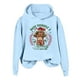 thumbnail image 4 of WILLBEST Sudaderas Deportivas Mujer Invierno Navidad Vaca Santa Sudadera con Capucha Chica​​, 4 of 4