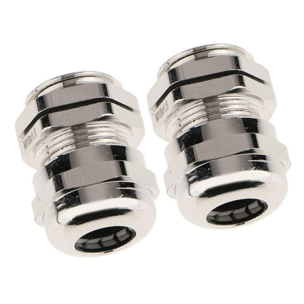 3 Piezas PG21 Relleno Aislante Glándulas Conectores Para 13 A 18