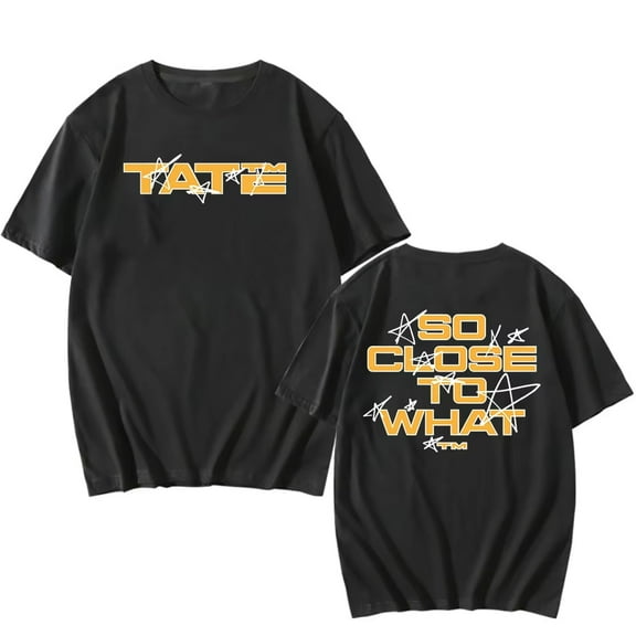 Tate McRae So Close To What Album 2025 Graphic T-Shirt Unisex Short Sleeve Round Neck Tee Streetwear