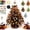 Halloween, variant on DIY Beaded Christmas Tree Kit 3D Crystal Bead Pearl Holiday Craft, Christmas Autumn Winter & Halloween Themes Handmade Kits, Warm Glow Tabletop Decor Set, Creative Sparkling Xmas Decoration