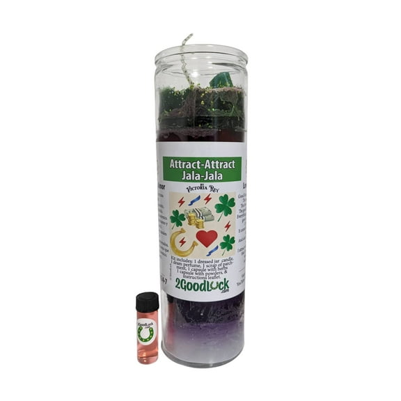 Attract-Attract 7 colors Dressed Candle Kit - Jala-Jala 7 colores