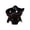01-Black 4.72x4.33in, variant on SHENGXINY Cat Bowls - Neck Support Slanted Mouth Pet Feeding Bowl, Cute Ear Design Food Bowl for Cats and Small Dogs Black 4.72x4.33in