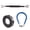 black, variant on 3 Pieces Spoke Tool Set Mountain and Road Bike Rim Correct Tool for Bike Repair Bike Spoke Wrench Mountain and Road B
