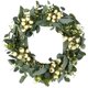 thumbnail image 1 of Guirnalda colgante de plantas artificiales de PVC, decoraciones navideñas de 50 CM, guirnalda navideña, 1 of 9