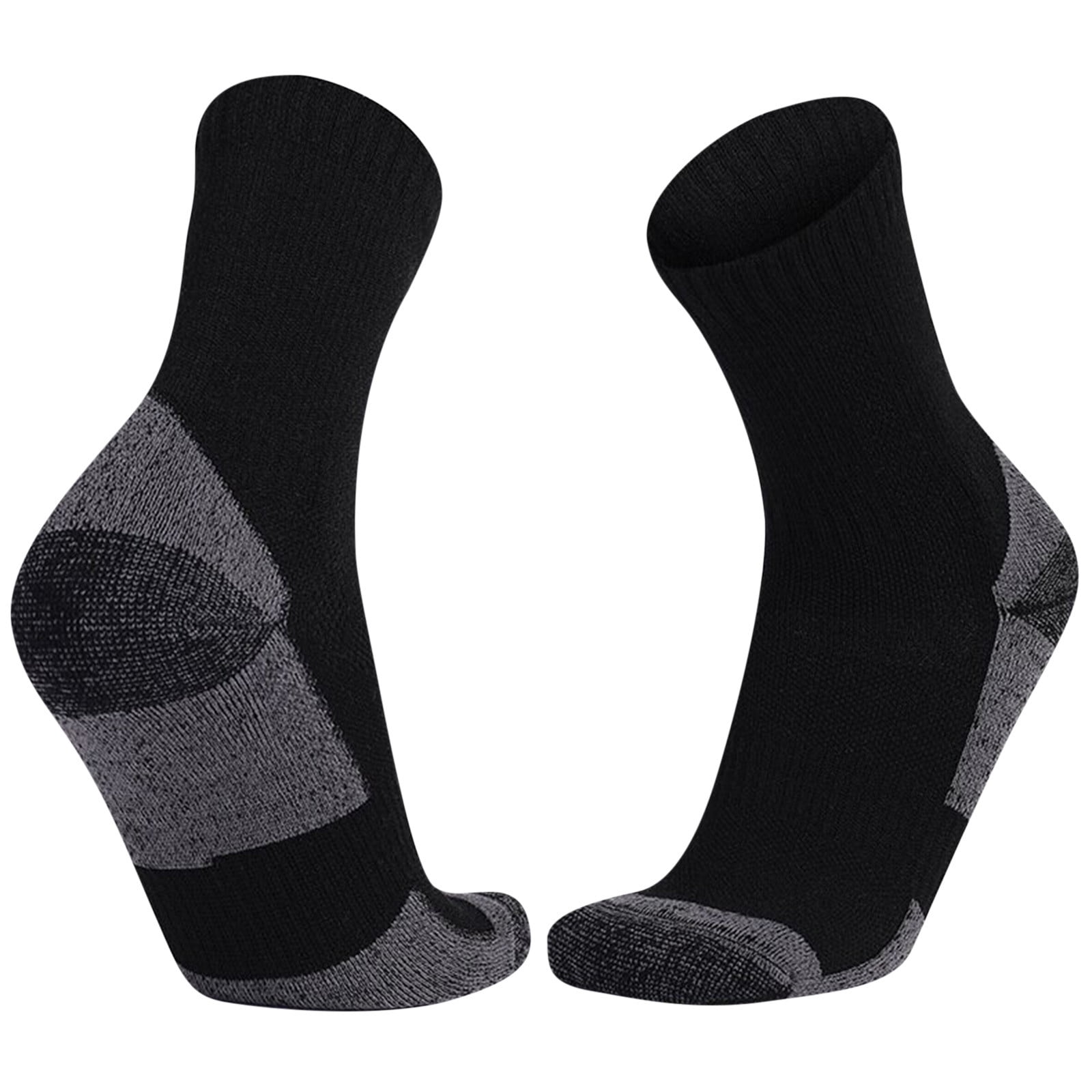 Men's Hiking Crew Merino Wool Socks Winter Outdoor Skiing Snowboarding