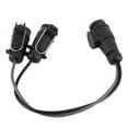 thumbnail image 1 of Adaptador de remolque de clavija, conector de remolque de 13 a conector de cable de conversión para remolque, fabricado por expertos, 1 of 9