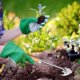 thumbnail image 5 of Herramienta de deshierbe para jardinería de acero inoxidable | Empuñadura ergonómica | Rastrillo de aflojamiento multiusos | Removedor de malezas duradero para césped y jardín | Agarre fácil |, 5 of 7