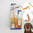 thumbnail image 4 of Dog Cat Toothbrush Toothpaste Kit Pet Cleaning Tooth Oral Cleaner Kitten Puppy Gel Toothpaste Set Pet Grooming Supplies, 4 of 5