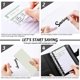 thumbnail image 4 of A6 PU Leather Colorful Aurora Magnetic Buckle Budget Organiser Budget Planner Financial Planner Budget Binder for Budgeting Money Saving Folder, 4 of 4