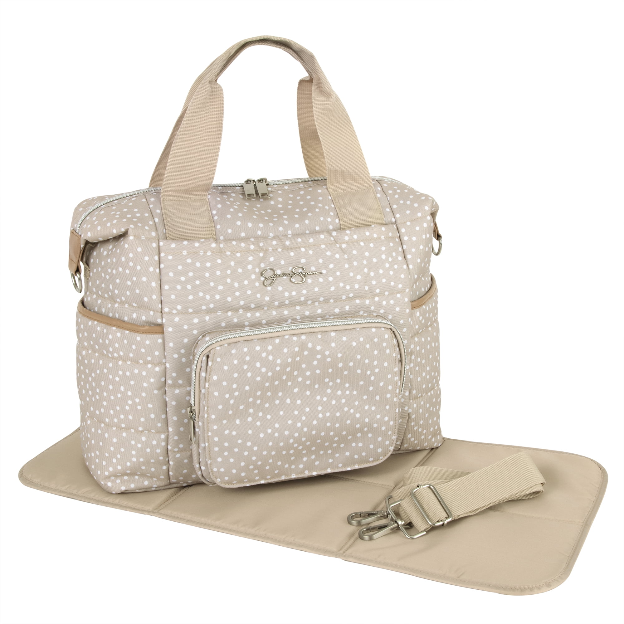 Jessica Simpson Quilted Tote - Taupe : Target