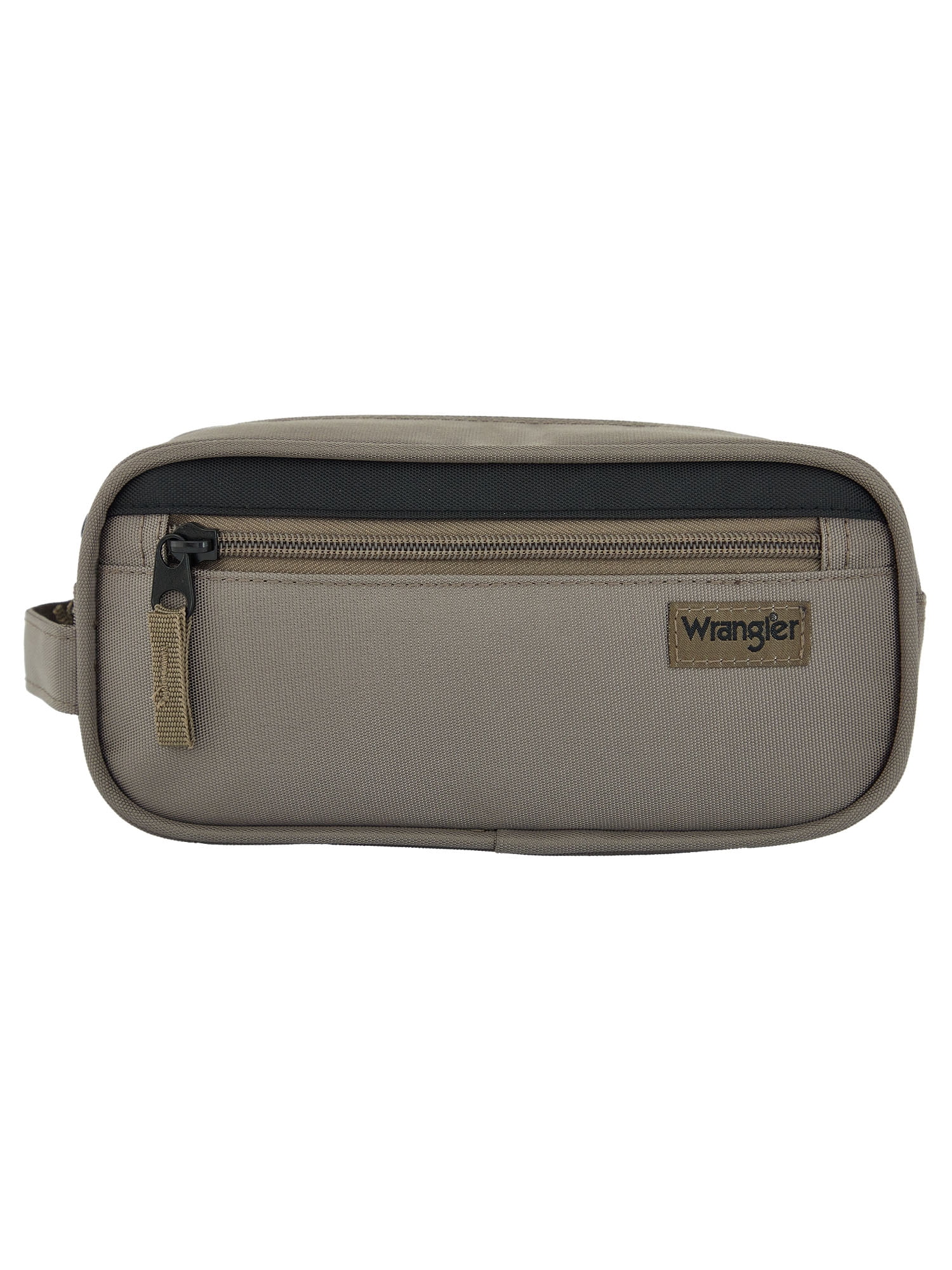 Wrangler 9-inch Toiletry Travel Kit, Fallen Rock Brown