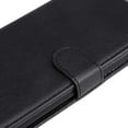 thumbnail image 6 of Retro Solid Color Wallet Case for Xiaomi Poco X4 Pro 5G, Business Fashion PU Leather w/Kickstand with Card Holder Flip Phone Cover for Xiaomi Poco X4 Pro 5G CS Black, 6 of 14