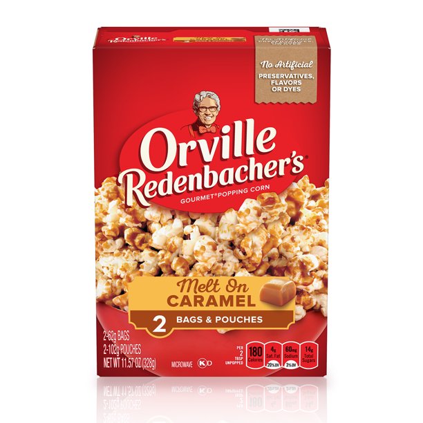 Orville Redenbacher's Melt On Caramel Microwave Popcorn, Caramel Corn