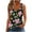 Black, variant on Tank Tops for Women under $4.98 no boundari Printed Camisole Sleeveless T-shirt Loose Tank Black XL