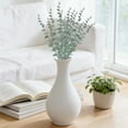 thumbnail image 2 of Eucalyptus Stems Greenery Stems, Denbek 1 Pcs Real Touch Leaf Artificial Eucalyptus Stem Faux Eucalyptuses Wedding Bouquet Centerpiece Home Decor, 2 of 5