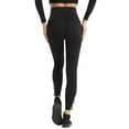 thumbnail image 5 of Xuanfei Women High Waist Hidden Pocket Criss-Cross Calf Ankle-Length Yoga Pants, 5 of 6
